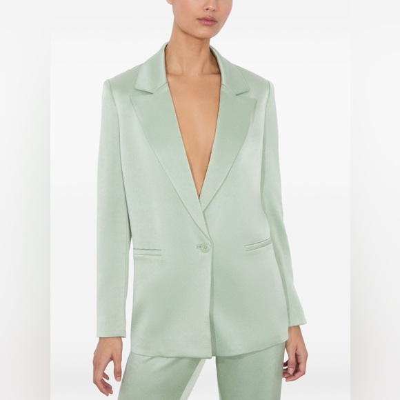 Alice + Olivia Jackets & Blazers - NWT Alice + Olivia Mint Green Blazer